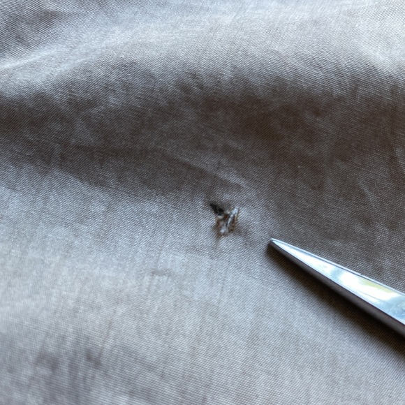 Isaia Napoli Men’s Solid Gray Beige Cotton Dress Shirt NWOT (Imperfect) - Picture 13 of 14